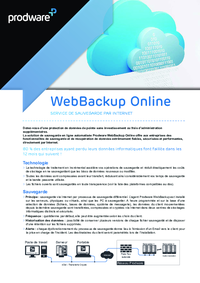 Solution : WebBackup